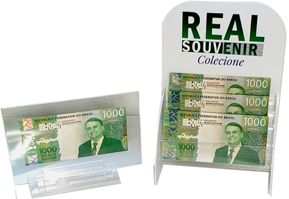 Nota Souvenir Jair Messias Bolsonaro - Presidente do Brasil 2019 a 2022